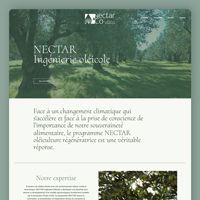 Site éco-conçu Nectar