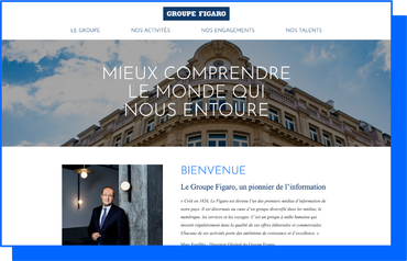 Site éco-conçu headless Groupe Figaro par Internet 2000