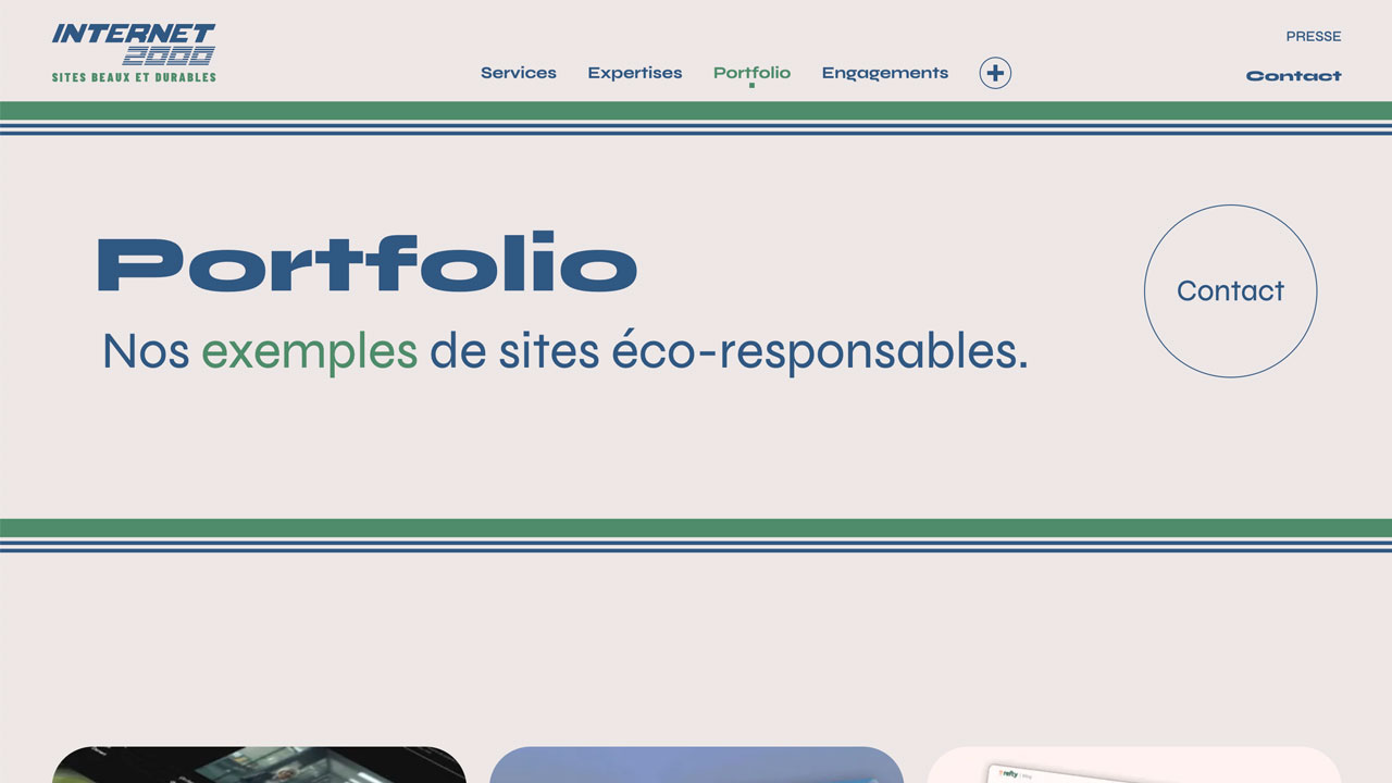 8 Exemples De Sites Web éco Conçus Et écoresponsables 8 Exemples De Sites Web éco Conçus Et écoresponsables