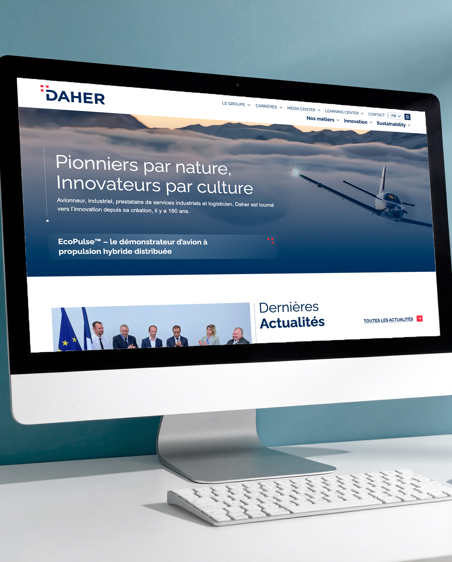 Daher site éco-conçu